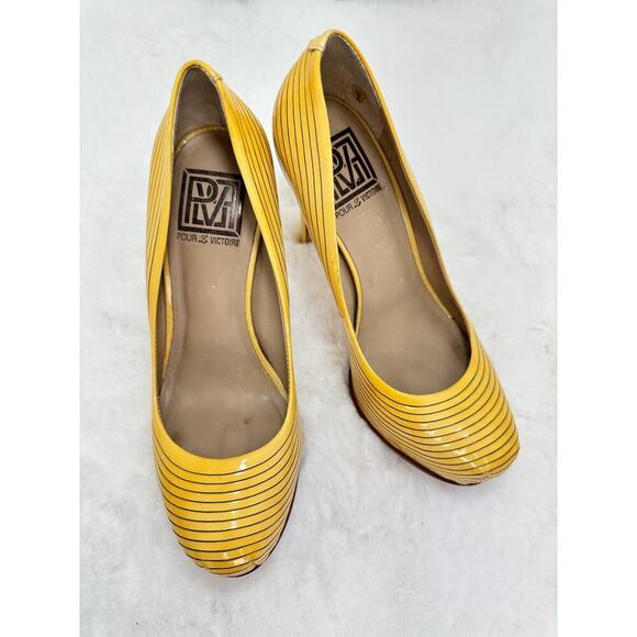 Pour La Victoire, Yellow Women's Shoes, Heels Size 6.5 US - Picture 15 of 15